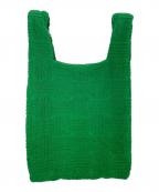 BOTTEGA VENETAボッテガベネタ）の古着「パイル地ショルダーバッグ」｜黄緑