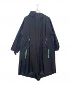 UN3D.アンスリード）の古着「MINIMAL MOUNTAIN COAT」｜ブラック