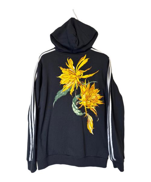 adidas（アディダス）adidas (アディダス) Y's (ワイズ) パーカー ブラック サイズ:Mの古着・服飾アイテム