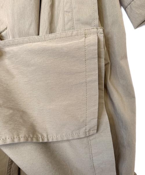 GROUND Y（グラウンドワイ）GROUND Y (グラウンドワイ) ナイロンコート オリーブ サイズ:３の古着・服飾アイテム