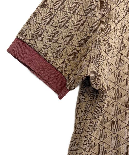 LACOSTE（ラコステ）LACOSTE (ラコステ) ポロシャツ ブラウン サイズ:Mの古着・服飾アイテム