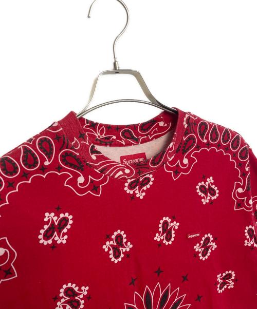 SUPREME（シュプリーム）SUPREME (シュプリーム) 半袖カットソー レッド サイズ:Mの古着・服飾アイテム