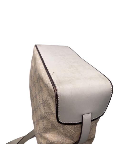 GUCCI（グッチ）GUCCI (グッチ) ショルダーバッグ ベージュ×ベージュの古着・服飾アイテム