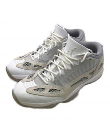 NIKE（ナイキ）の古着「NIKEAIR JORDAN 11 RETRO LOW IE（ナイキ　エアジョーダン11 レトロ ロー アイイー）」｜グレー×ホワイト