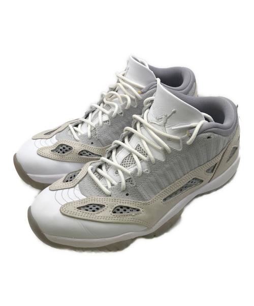 NIKE（ナイキ）NIKE (ナイキ) NIKEAIR JORDAN 11 RETRO LOW IE（ナイキ　エアジョーダン11 レトロ ロー アイイー） グレー×ホワイト サイズ:27.5cmの古着・服飾アイテム
