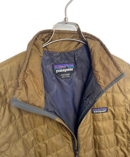 Patagonia（パタゴニア）Patagonia (パタゴニア) ナノパフジャケット カーキ サイズ:Sの古着・服飾アイテム