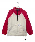 Pen Fieldペンフィールド）の古着「マウンテンパーカー」｜レッド×ベージュ