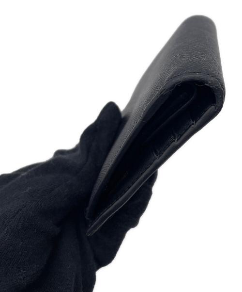 PRADA（プラダ）PRADA (プラダ) 2つ折り財布 ブラックの古着・服飾アイテム