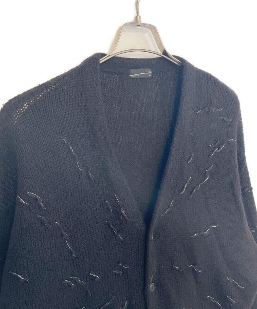 LAD MUSICIAN（ラッドミュージシャン）LAD MUSICIAN (ラッドミュージシャン) 厚手カーディガン ブラック サイズ:44の古着・服飾アイテム