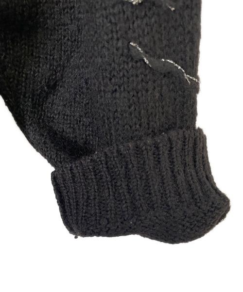 LAD MUSICIAN（ラッドミュージシャン）LAD MUSICIAN (ラッドミュージシャン) 厚手カーディガン ブラック サイズ:44の古着・服飾アイテム