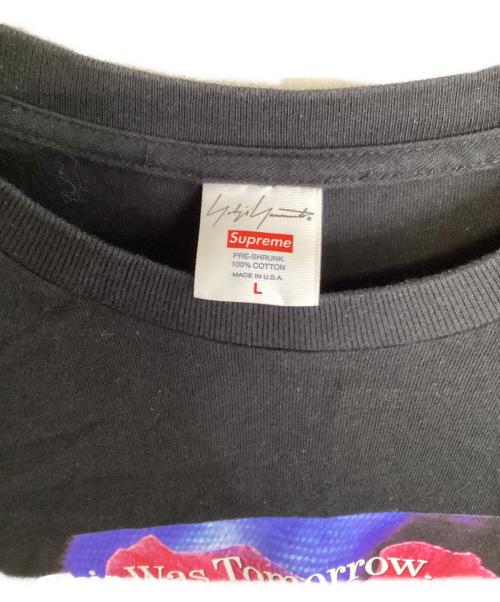 SUPREME（シュプリーム）Supreme (シュプリーム) YOHJI YAMAMOTO (ヨウジヤマモト) プリントTシャツ ブラック サイズ:Lサイズの古着・服飾アイテム