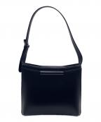 GIVENCHYジバンシィ）の古着「レザーショルダーバッグ」｜ブラック
