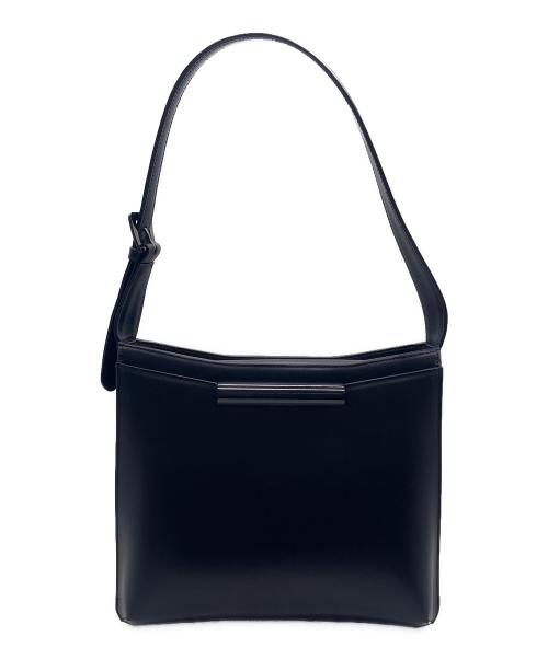 GIVENCHY（ジバンシィ）GIVENCHY (ジバンシィ) レザーショルダーバッグ ブラックの古着・服飾アイテム