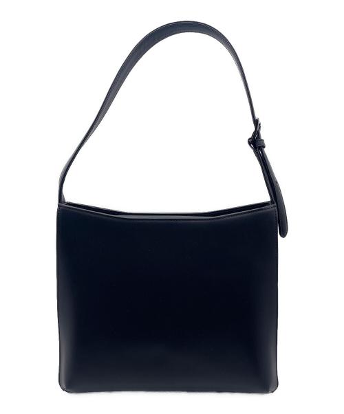 GIVENCHY（ジバンシィ）GIVENCHY (ジバンシィ) レザーショルダーバッグ ブラックの古着・服飾アイテム