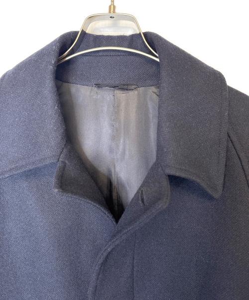 LARDINI（ラルディーニ）LARDINI (ラルディーニ) ウールステンカラーコート ネイビー サイズ:Mの古着・服飾アイテム