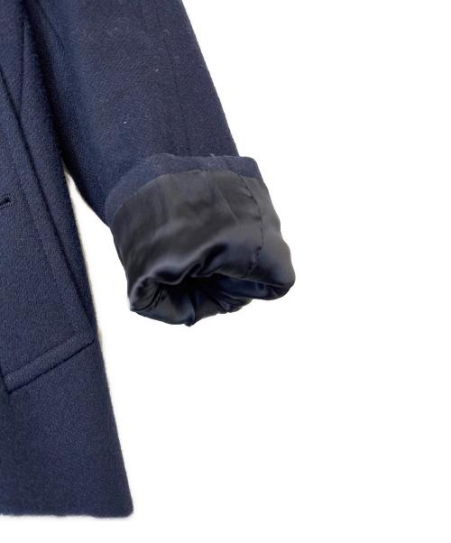 LARDINI（ラルディーニ）LARDINI (ラルディーニ) ウールステンカラーコート ネイビー サイズ:Mの古着・服飾アイテム