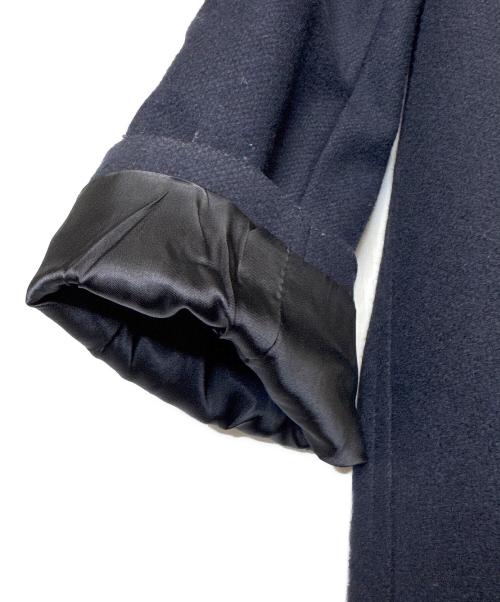 LARDINI（ラルディーニ）LARDINI (ラルディーニ) ウールステンカラーコート ネイビー サイズ:Mの古着・服飾アイテム