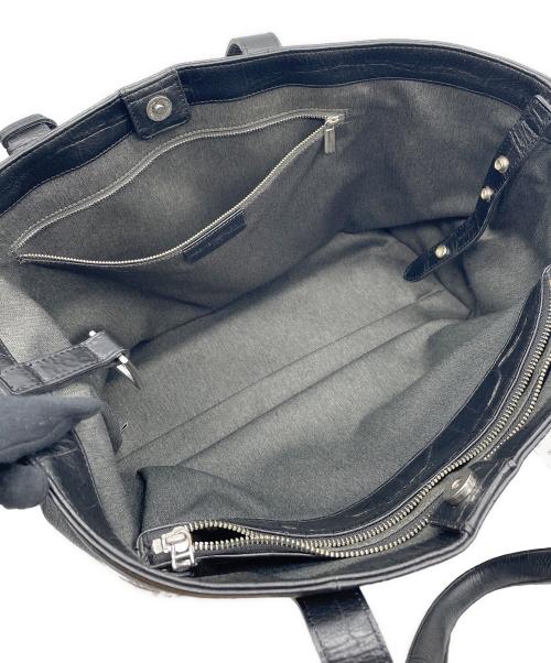 PELLE MORBIDA（ペッレモルビダ）PELLE MORBIDA (ペッレモルビダ) ショルダーバッグ ブラックの古着・服飾アイテム