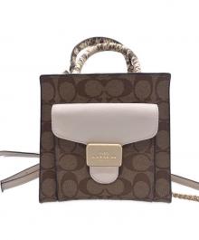 COACH（コーチ）の古着「2WAYショルダーバッグ」｜ブラウン