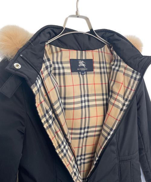 BURBERRY LONDON（バーバリーロンドン）BURBERRY LONDON (バーバリーロンドン) 中綿コート ブラック サイズ:150の古着・服飾アイテム