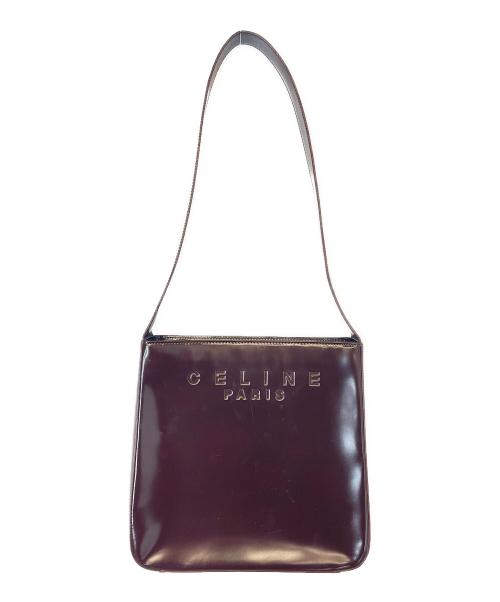 CELINE（セリーヌ）CELINE (セリーヌ) エナメルバッグ ブラウンの古着・服飾アイテム