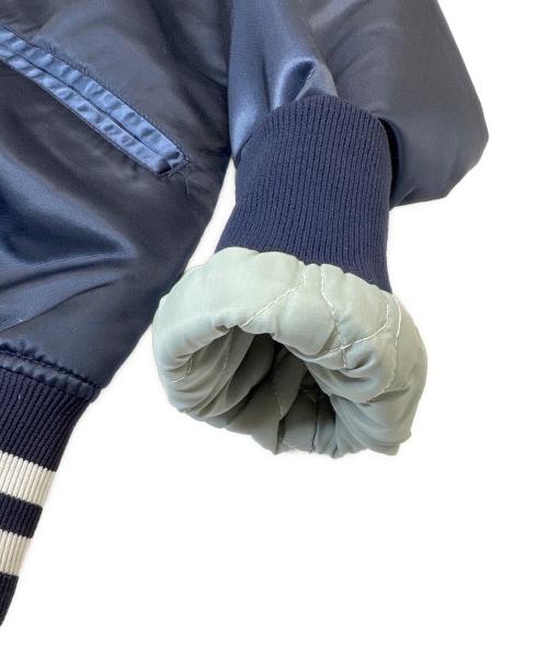 NEW YORK YANKEES（ニューヨークヤンキース）NEW YORK YANKEES (ニューヨークヤンキース) スタジャン ネイビー サイズ:Sの古着・服飾アイテム