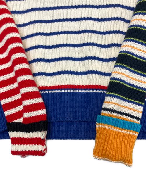 nagonstans（ナゴンスタンス）nagonstans (ナゴンスタンス) 薄手ニット マルチカラー サイズ:38の古着・服飾アイテム