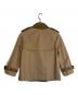 tricot COMME des GARCONS (トリココムデギャルソン) ショートトレンチコート ブラウン サイズ:Ｍ：7000円