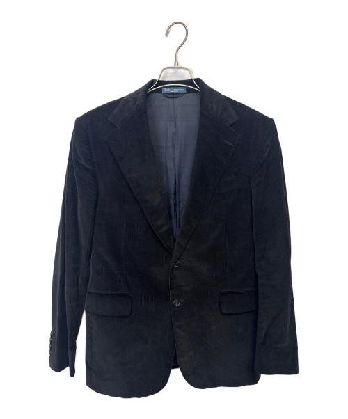 POLO RALPH LAUREN（ポロ・ラルフローレン）POLO RALPH LAUREN (ポロ・ラルフローレン) コーデュロイテーラードジャケット ブラック サイズ:Sの古着・服飾アイテム