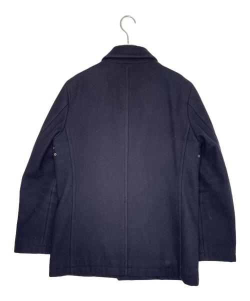 MACKINTOSH PHILOSOPHY（マッキントッシュ フィロソフィー）MACKINTOSH PHILOSOPHY MACKINTOSH PHILOSOPHY マッキントッシュ フィロソフィー アドミラル メルトン シングル  ピーコート ハーフコート ネイビー サイズ:36の古着・服飾アイテム