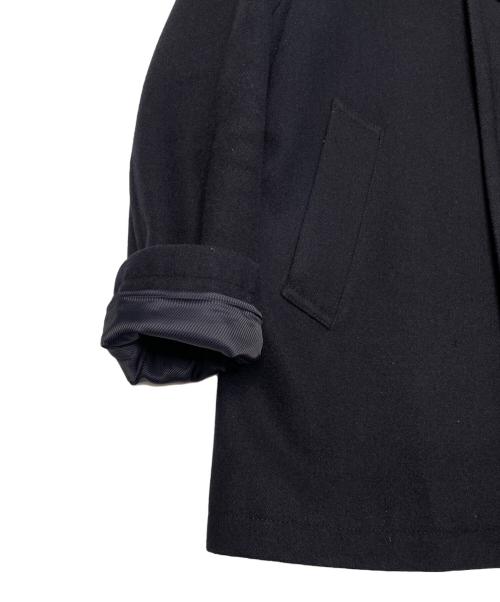 MACKINTOSH PHILOSOPHY（マッキントッシュ フィロソフィー）MACKINTOSH PHILOSOPHY MACKINTOSH PHILOSOPHY マッキントッシュ フィロソフィー アドミラル メルトン シングル  ピーコート ハーフコート ネイビー サイズ:36の古着・服飾アイテム