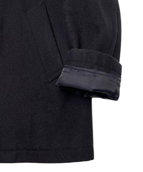 MACKINTOSH PHILOSOPHY（マッキントッシュ フィロソフィー）MACKINTOSH PHILOSOPHY MACKINTOSH PHILOSOPHY マッキントッシュ フィロソフィー アドミラル メルトン シングル  ピーコート ハーフコート ネイビー サイズ:36の古着・服飾アイテム
