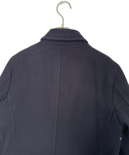 MACKINTOSH PHILOSOPHY（マッキントッシュ フィロソフィー）MACKINTOSH PHILOSOPHY MACKINTOSH PHILOSOPHY マッキントッシュ フィロソフィー アドミラル メルトン シングル  ピーコート ハーフコート ネイビー サイズ:36の古着・服飾アイテム