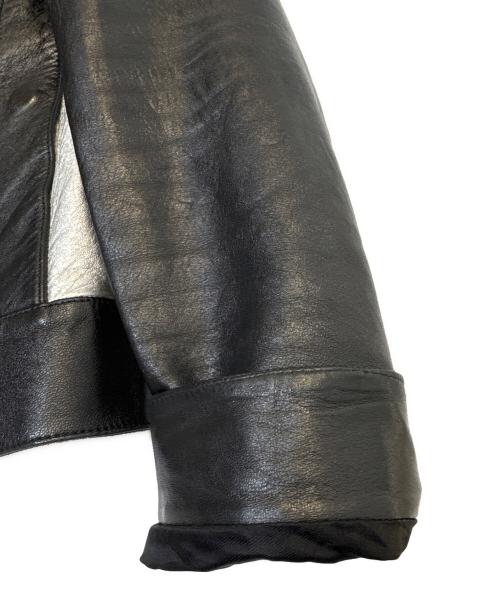 Saint Laurent Paris（サンローランパリ）Saint Laurent Paris (サンローランパリ) カラー切替ジップアップジャケット ブラック サイズ:48の古着・服飾アイテム