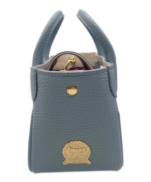 A.D.M.J.（エーディーエムジェイ）A.D.M.J. (エーディーエムジェイ) 2WAYショルダーバッグ ブルーの古着・服飾アイテム