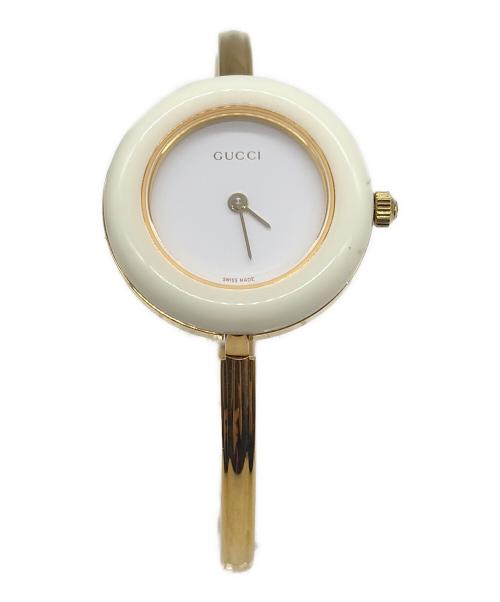 GUCCI（グッチ）GUCCI (グッチ) 腕時計 アイボリーの古着・服飾アイテム