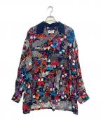 KIDILLキディル）の古着「オーバーサイズシャツ」｜ブラック