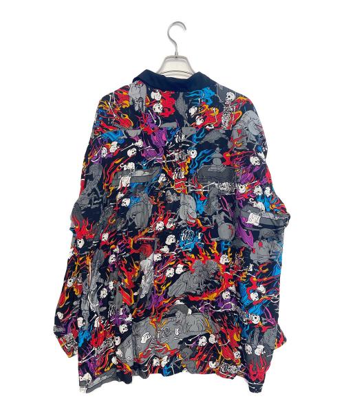 KIDILL（キディル）KIDILL (キディル) オーバーサイズシャツ ブラック サイズ:Freeの古着・服飾アイテム