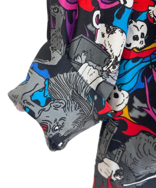 KIDILL（キディル）KIDILL (キディル) オーバーサイズシャツ ブラック サイズ:Freeの古着・服飾アイテム