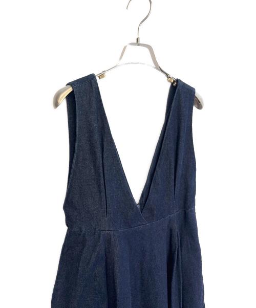 rosy monster（ロージーモンスター）rosy monster (ロージーモンスター) デニムワンピース インディゴ サイズ:FREEの古着・服飾アイテム