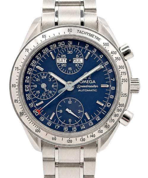 OMEGA（オメガ）OMEGA (オメガ) スピードマスタートリプルカレンダー/Speedmaster/Ref3523.80/青文字盤 青文字盤 サイズ:39ｍｍの古着・服飾アイテム