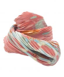 HERMES（エルメス）の古着「プリーツスカーフ」｜ピンク