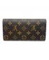 LOUIS VUITTON (ルイ ヴィトン) 長財布 ブラウン：15000円