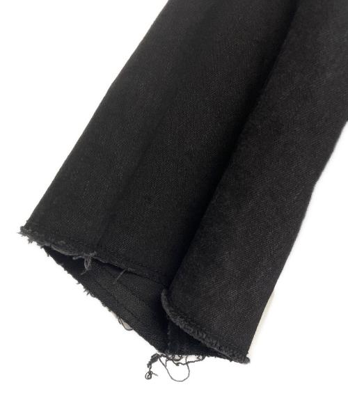 DIESEL（ディーゼル）DIESEL (ディーゼル) 半袖デニムカットソー ブラック サイズ:Lの古着・服飾アイテム