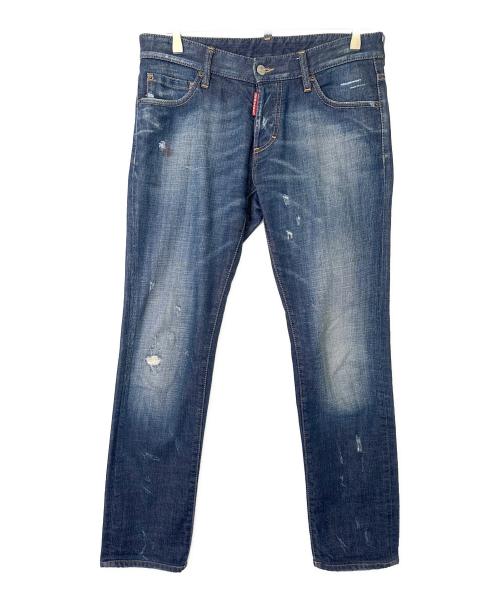 DSQUARED2（ディースクエアード）DSQUARED2 (ディースクエアード) デニムパンツ インディゴ サイズ:SIZE 46の古着・服飾アイテム