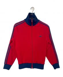 adidas（アディダス）の古着「トラックジャケット」｜レッド×ブルー
