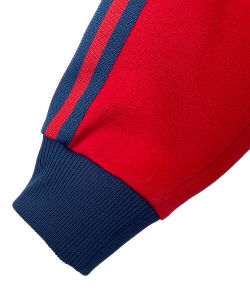 adidas（アディダス）adidas (アディダス) トラックジャケット レッド×ブルー サイズ:Mの古着・服飾アイテム