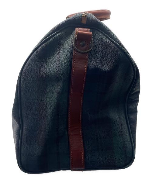 POLO RALPH LAUREN（ポロ・ラルフローレン）POLO RALPH LAUREN (ポロ・ラルフローレン) 2wayボストンバッグ ネイビー×グリーンの古着・服飾アイテム