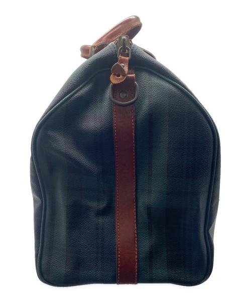 POLO RALPH LAUREN（ポロ・ラルフローレン）POLO RALPH LAUREN (ポロ・ラルフローレン) 2wayボストンバッグ ネイビー×グリーンの古着・服飾アイテム