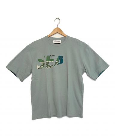 中古・古着通販】WIND AND SEA (ウィンダンシー) 半袖Tシャツ スカイ